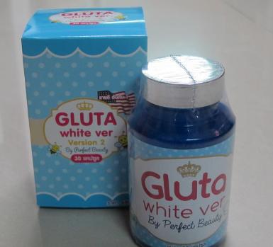 กลูต้าไวเวอร์ สูตร 2 gluta white ver ขาวเวอร์ ของแท้